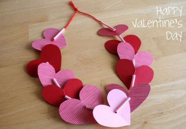 Heart cut outs bracelet – a possible lacing project for younger ones