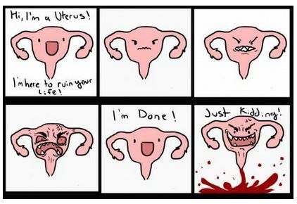Hi. Im a uterus. I know it is gross.