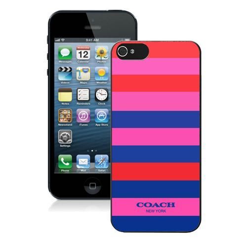 #HighQualityCoach Newest Coach Stripe Multicolor iPhone 5 5S Cases AIU have Arri