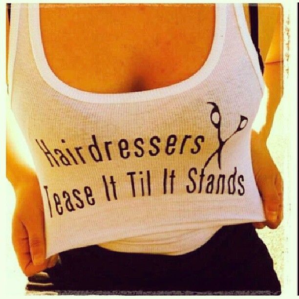 If i ever go to cosmetology school, I will NEED this shirt