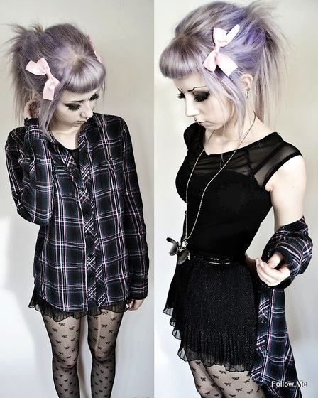 Ill go back to the silver/lavender hair when my hair grows out.. it didnt look g