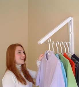 InstaHANGER Laundry Room Organizer in Hanger Valets