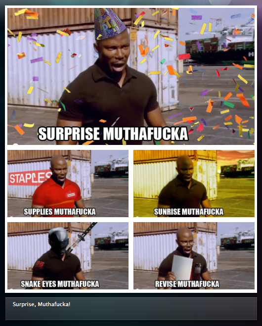 James Doakes / Surprise Motherfucker, Dexter Meme