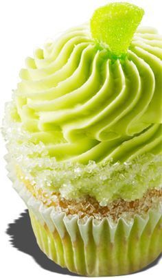 Margarita flavored yellowcake with a margarita cream cheese frosting, rimmed in
