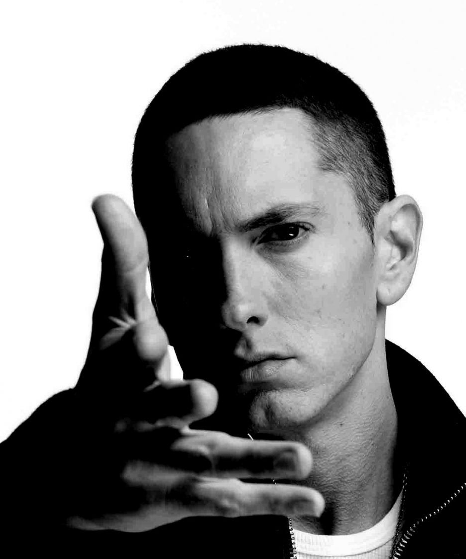 Marshall Bruce Mathers III- from Detroit Michigan!  Inspiration to rap.