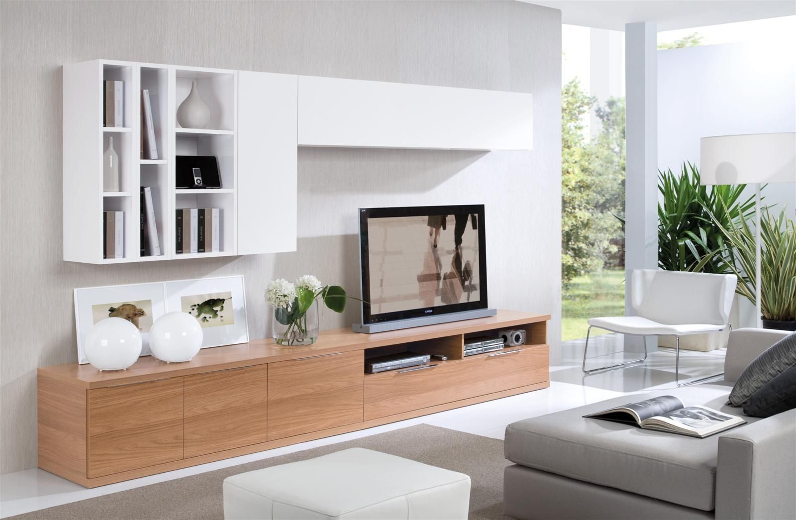 Modern Living Room TV Wall Unit
