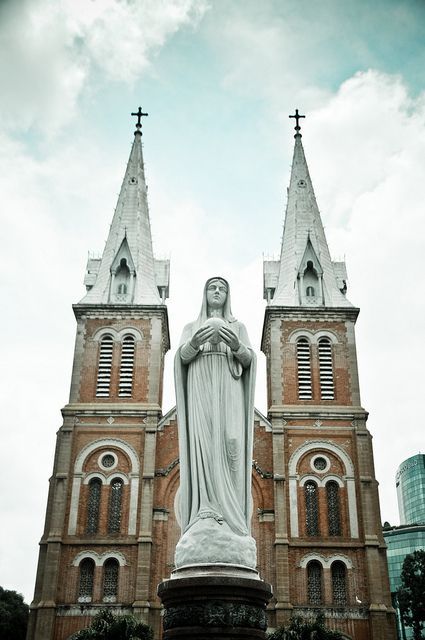 Notre Dame Catholic Cathedral, Ho Chi Minh City, Vietnam