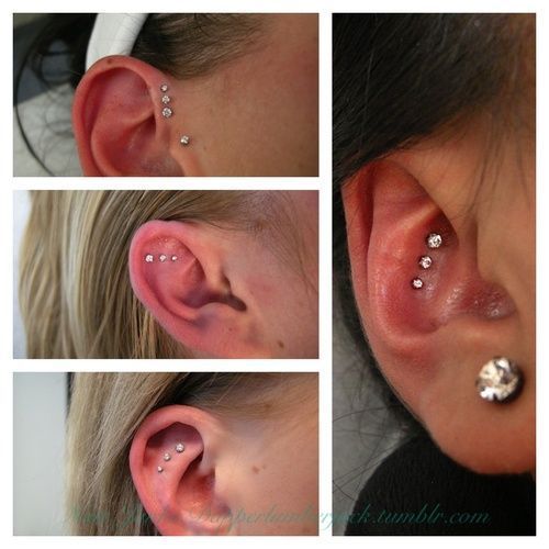 piercings…..very cool! Come in and get some ear work done ! We will give a dis