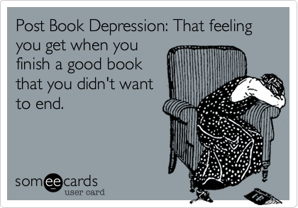 Post book depression…