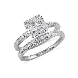 Princess cut wedding ring… My dream!!