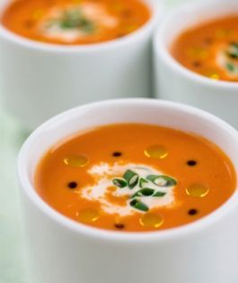 Red Pepper Bisque – 10 Healthy soup and stew recipes