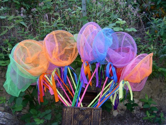 SALE Critter Catcher Nets – Birthday Favors, Fairy Catchers, Butterfly Nets, Bug