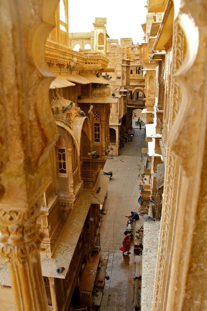 Street in Jaisalmer, India you will always be in my heart.