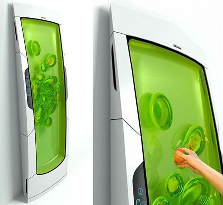 This is a fridge, you put your stuff in the gel and it keeps it cool, than you j