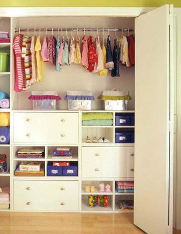 toddler girl closet organization – maybe with one less row of drawers and one mo