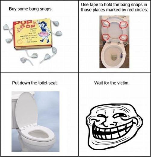 toilet prank