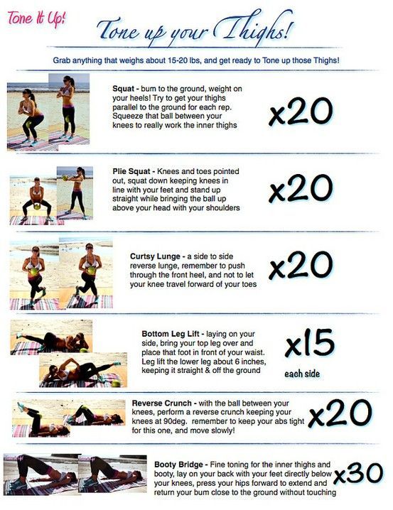 Tone Up Your THIGHS workout! #toneitup – Click image to find more Health & Fitne