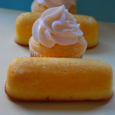 Twinkie Cupcake Recipe along with Snickers, Red Velvet Marble, Apple Cheesecake