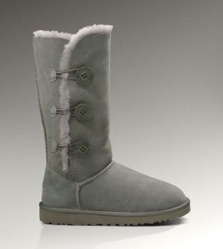 UGG Bailey Button Triplet 1873 Grey For Sale In UGG Outlet Save more than $100,