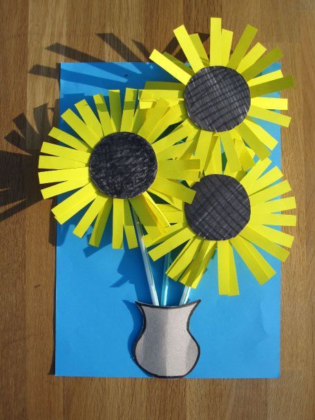 Vincent van Gogh Sunflowers Craft Activity | Paper Arts & Crafts Ideas For Creat