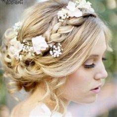 Wedding hair inspiration. Tons of ideas on this b | Pinterest Most Wanted | best
