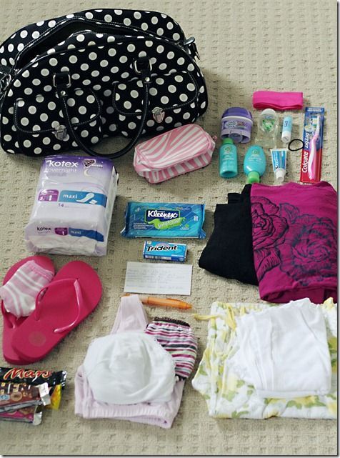 What to pack when having a baby – even though I have already been through it.. a