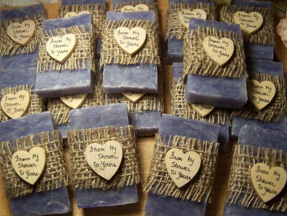45 rustic favors  wedding favors bridal shower by CountryChicSoaps