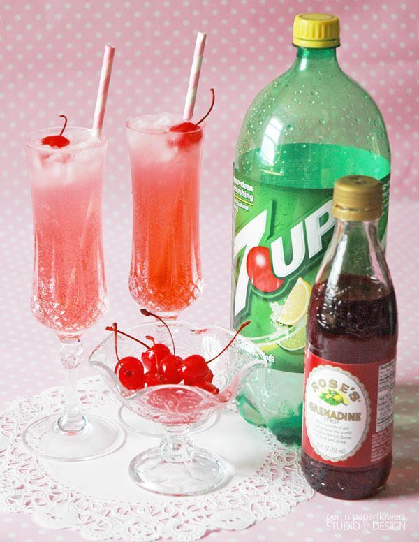 All you need for some cute, festive drinks at your Valentines Dinner tonight wit