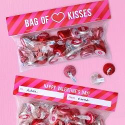 Bag of kisses Valentine
