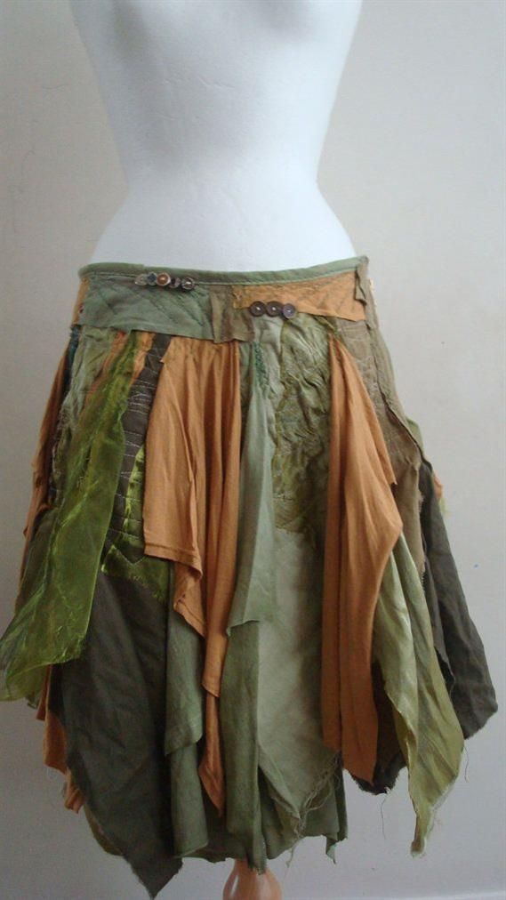 Bing : upcycled clothes…would make a great fairy skirt! Or just super comfy ou