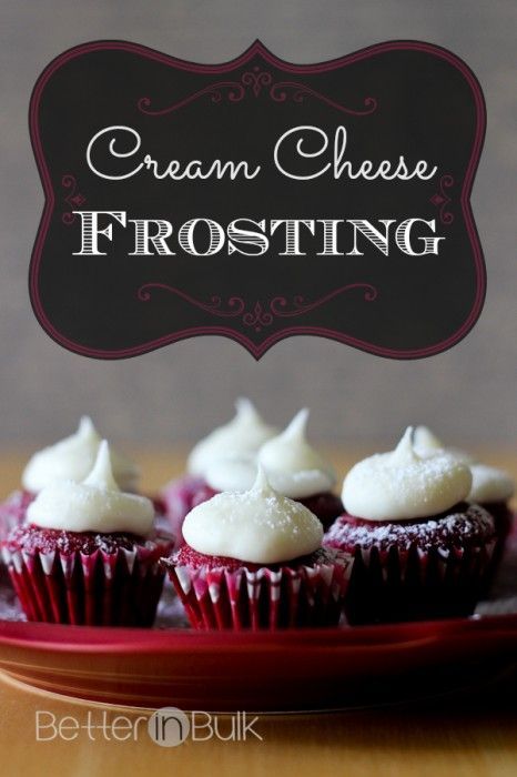 Cream Cheese Frosting – only takes 3 minutes and tastes amazing!