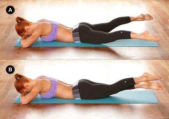 crunchless abs workout. great for the legs and booty too.