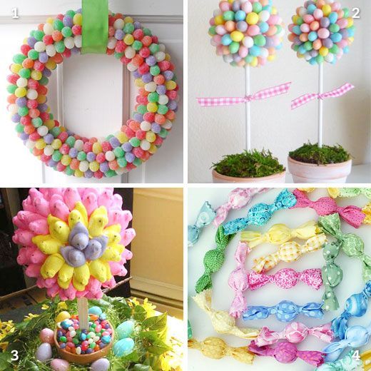 DIY Easter candy decorations | Chickabug