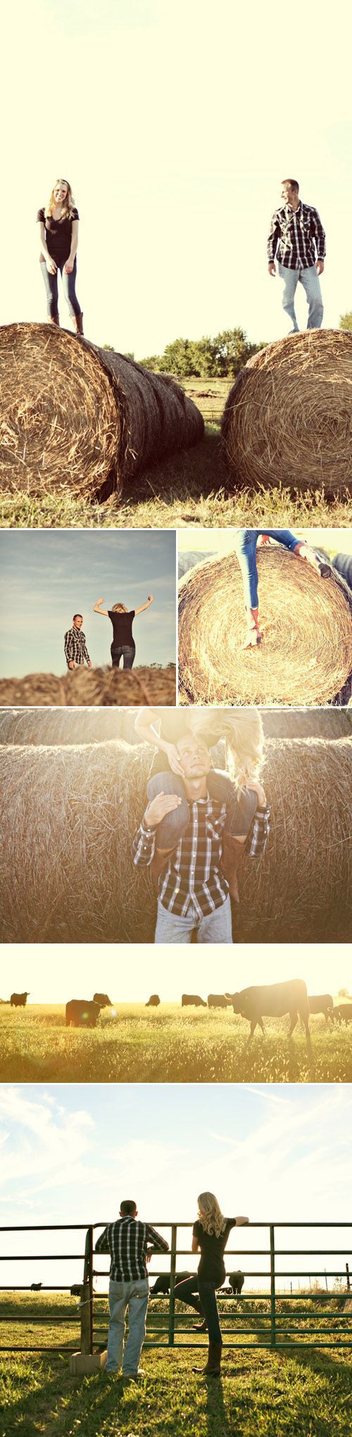 “down home”/country engagement pics – I think my friend Heather should take some