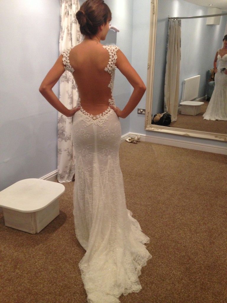Galia Lahav. If only I could pull this off for my wedding dress, it would be a d