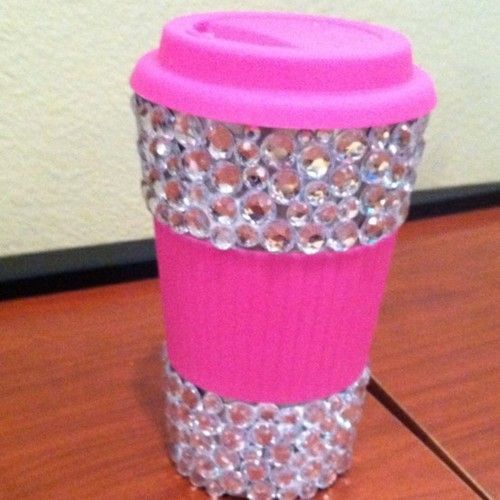 gonna be bedazzling a coffee cup this weekend