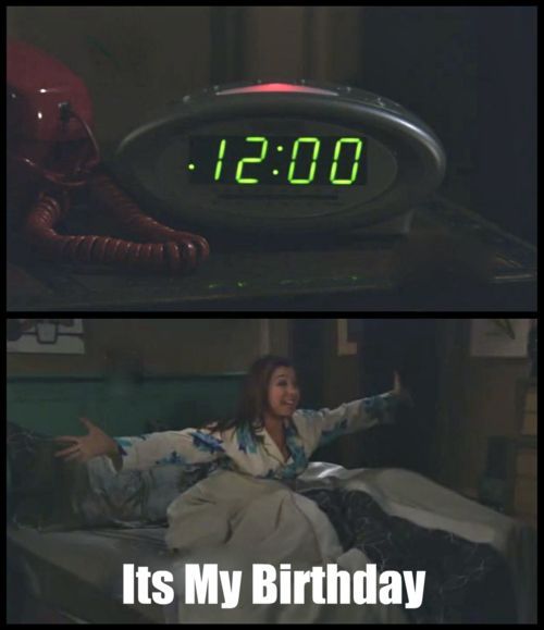 Its My Birthday! This is SO me. Every year