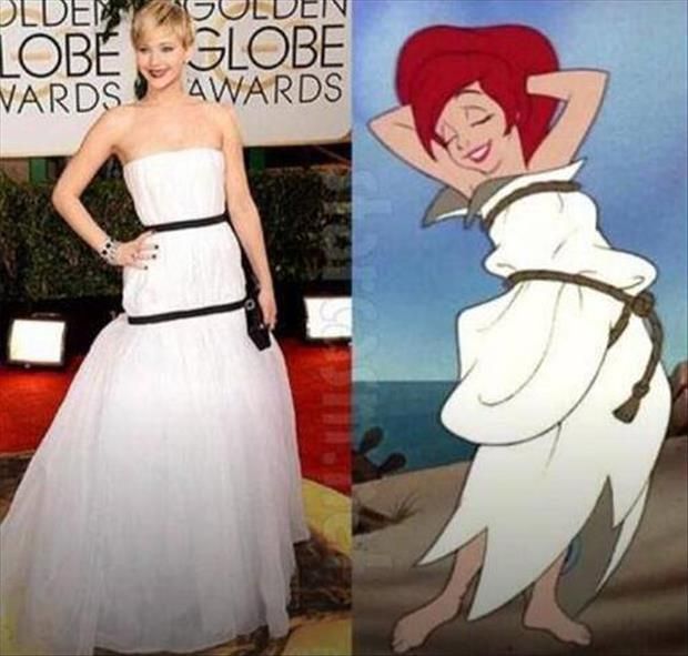 J Lawrence is a Disney princess.. Just another example of the obvious