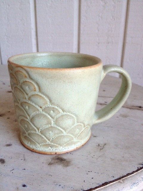 Jenna Bonitatibus Stoneware Pottery Mugs by zotterthepotter, $26.00