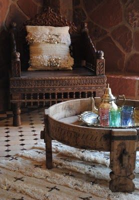 Morrocan Decor  I really enjoy decorating with pieces from around the world !!