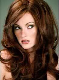 My next color!  Going back to the reddish brown with subtle highlights!