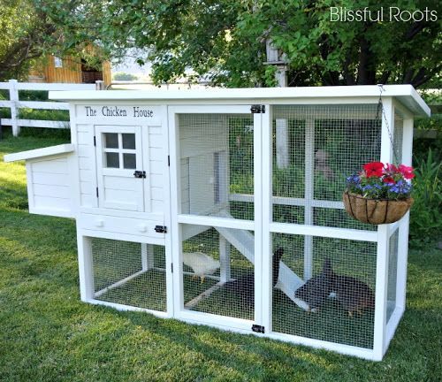 Now THIS is a chicken coop. Looks like I found a new project for hubby :D