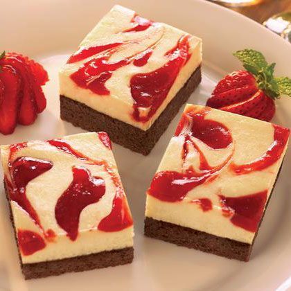 Strawberry Cheesecake Brownies | Recipes | Spoonful MUST TRY!