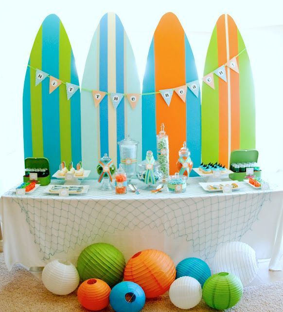 Surf Party Theme–how cute for a boy’s bday?!