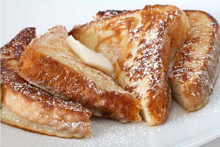 The best french toast youll ever have ~~Im making this everytime now~so fluffy~I
