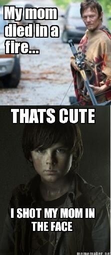 The Walking Dead.    Hahahahaha. This shouldnt be funny, but it is…. It so it.