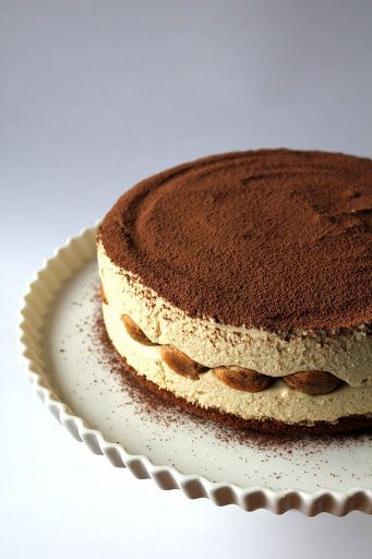 Tiramisu Cheesecake. (prob. without the gingersnap crumbs — more ladyfingers?)