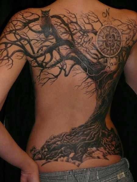 tree tattoo | Tumblr