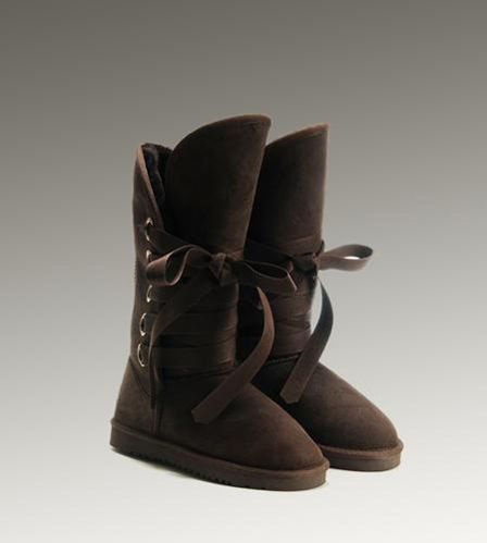 UGG Roxy Tall 5818 Chocolate Boots For Sale