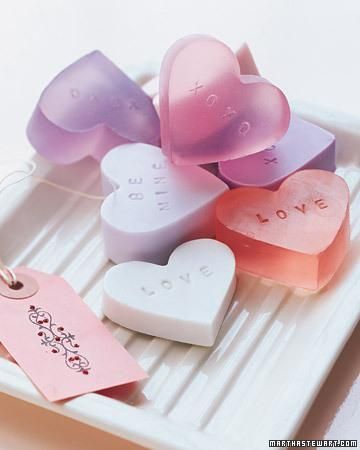 Valentines Day Crafts // Heart-Shaped Soap How-To